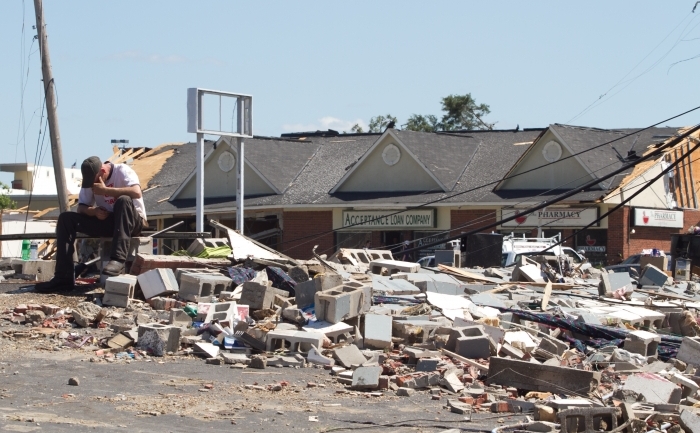 Sute de locuinţe au fost distruse in urma tornadelor care au lovit SUA (Jessica McGowan / Getty Images)