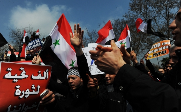 Proteste in Siria (BULENT KILIC / AFP / Getty Images)