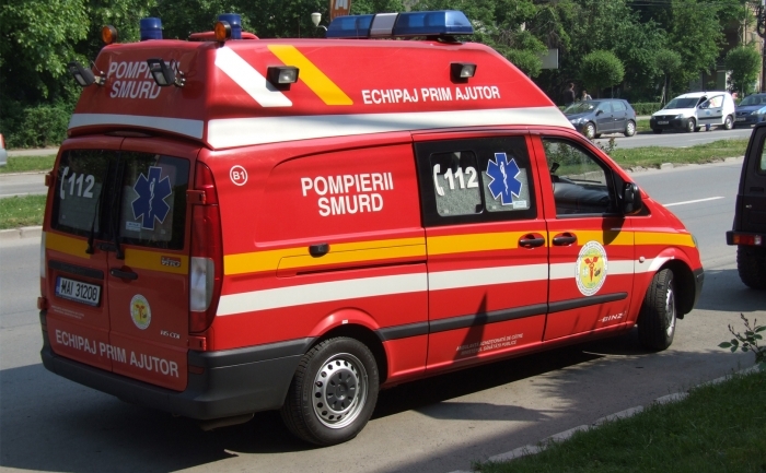 Ambulanţa SMURD, din cadrul Inspectoratelor pentru Situaţii de Urgenţă (ISU) (BOGDAN FLORESCU / The Epoch Times)