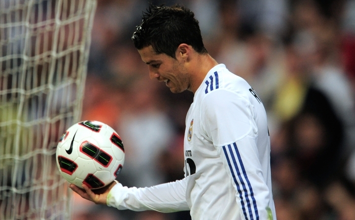 Atacantul portughez  Cristiano Ronaldo.
