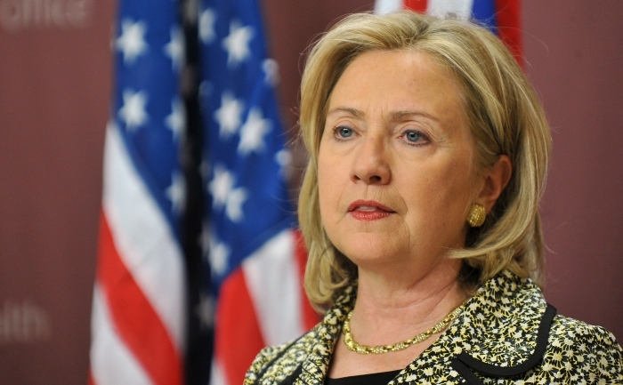 Secretarul american de stat Hillary Clinton. (IAN NICHOLSON / AFP / Getty Images)