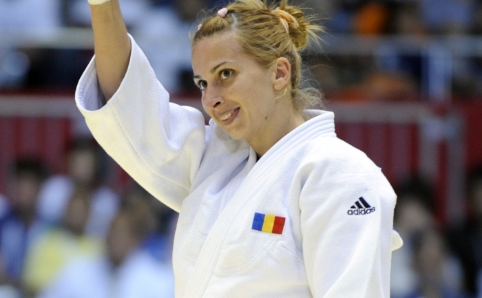 Judoca Alina Dumitru.