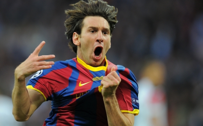 Internaţionalul argentinian de fotbal Lionel Messi (LLUIS GENE / AFP / Getty Images)
