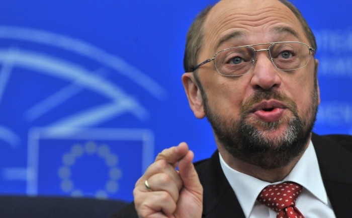 Liderul grupului socialist din Parlamentul European, Martin Schulz. (GEORGES GOBET / AFP / Getty Images)