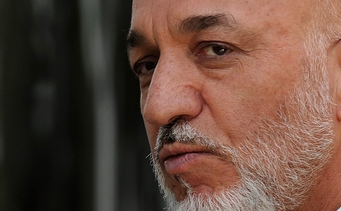 Presedintele afgan, Hamid Karzai (SHAH MARAI / AFP / Getty Images)