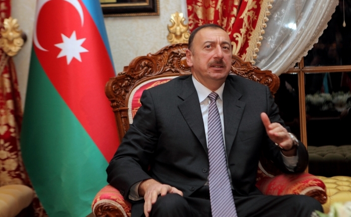 Liderul azer Ilham Aliev.
