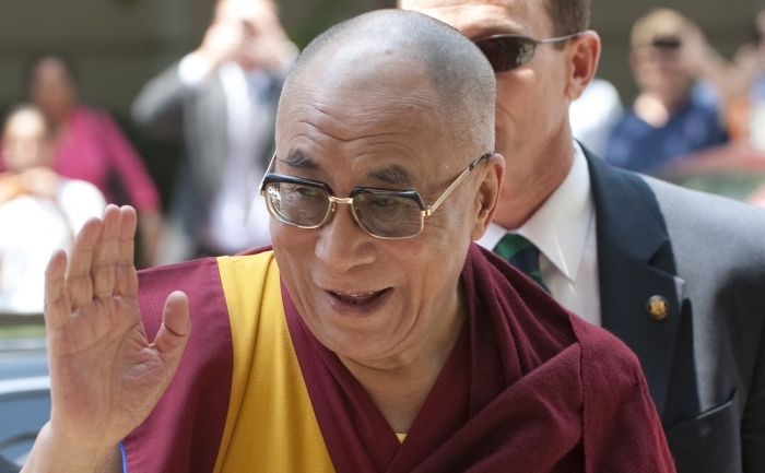 Dalai Lama la sosirea in Washington, DC