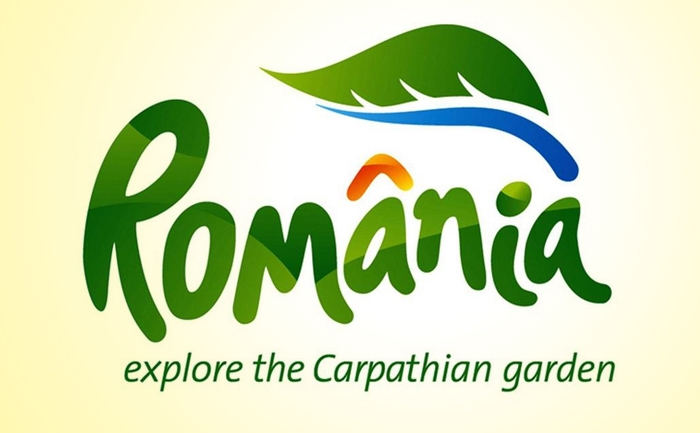 Logo-ul de promovare al turismului în România.