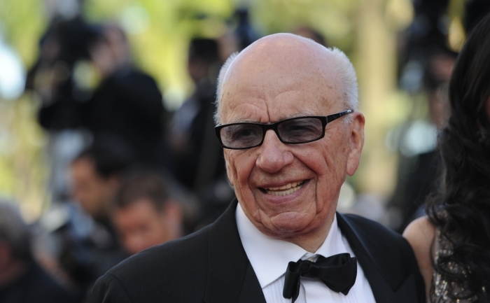 Magnatul de origine australiană Rupert Murdoch.