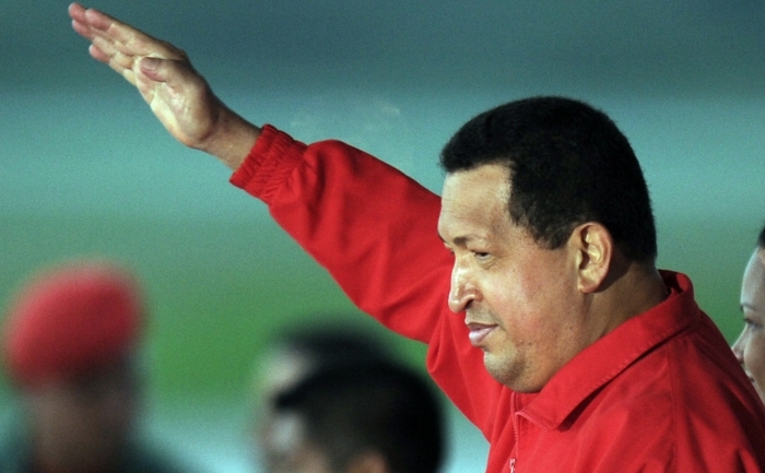 Preşedintele venezuelean, Hugo Chavez.