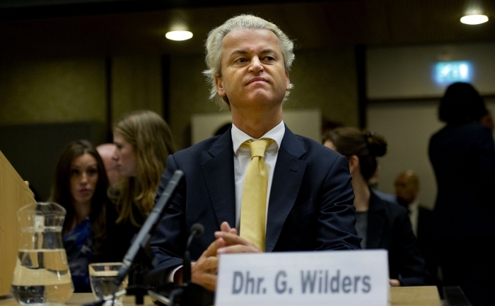 Politicianul olandez de extremă-dreapta, Geert Wilders (ROBIN UTRECHT / AFP / Getty Images)