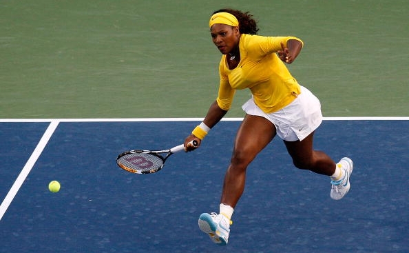 Jucatoarea de tenis Serena Williams.