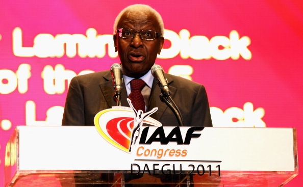 Senegalezul Lamine Diack, preşedinte al IAAF (Mark Dadswell/Getty Images for IAAF)