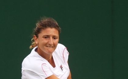 Irina-Camelia Begu la Wimbledon (Oli Scarff/Getty Images)