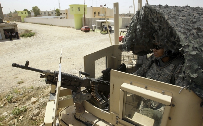 Soldati americani in Kirkuk, 27 iulie 2011 (ALI AL-SAADI / AFP / Getty Images)