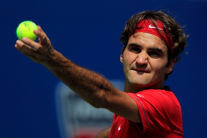 Roger Federer. (Chris Trotman / Getty Images)