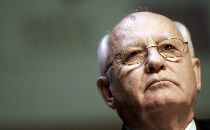 Fostul lider sovietic Mihail  Gorbaciov.