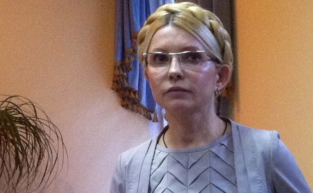 Fostul premier ucrainean Iulia Timoşenko (ALEXANDER PROKOPENKO/AFP/Getty Images)