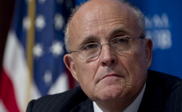 Fostul primar al New Yorkului, Rudolph Giuliani (SAUL LOEB/AFP/Getty Images)