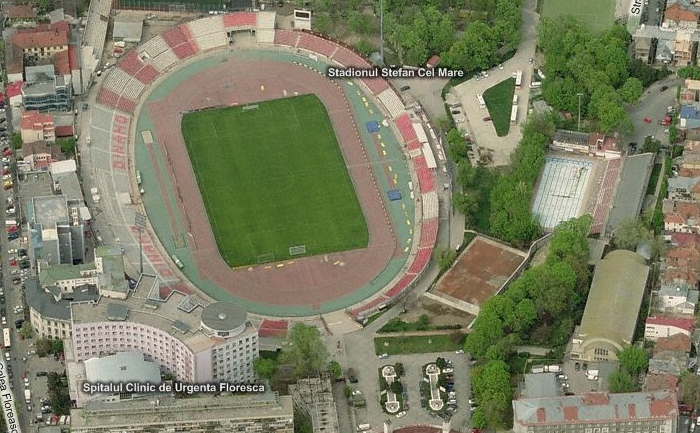 Panorama stadionului Dinamo