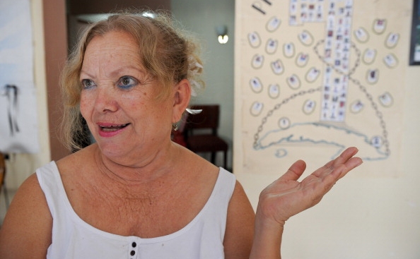 Lidera influentului grup cubanez de protest Doamnele în Alb, Laura Pollan (arhiva)