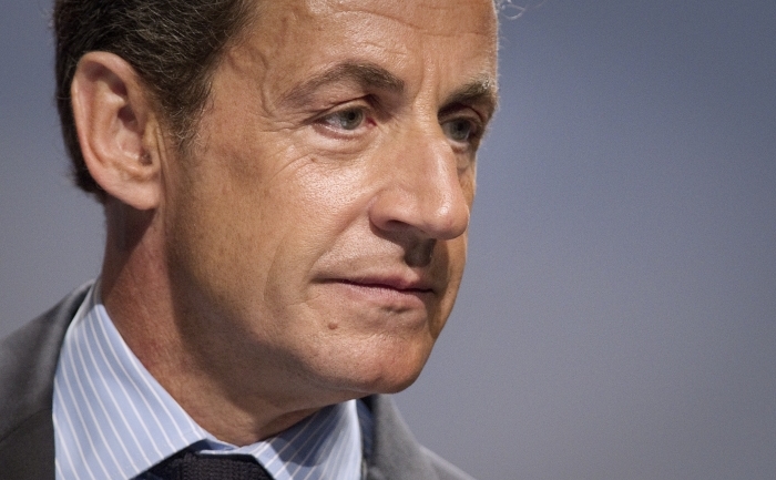 Preşedintele francez Nicolas Sarkozy.