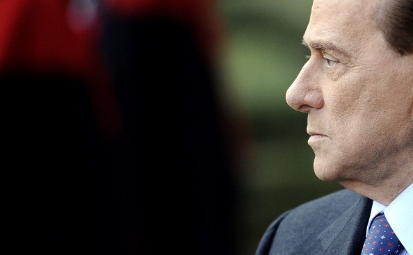 Fostul premier italian, Silvio Berlusconi (FILIPPO MONTEFORTE/AFP/Getty Images)