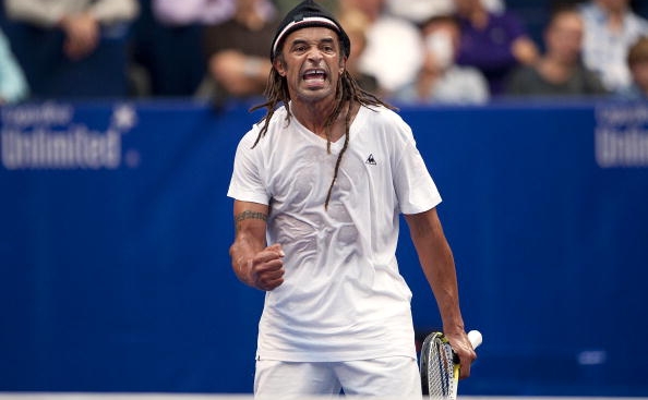 Fostul tenisman, Yannick Noah. (BERTRAND LANGLOIS/AFP/Getty Images)
