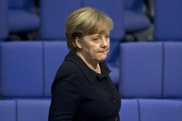 Cancelarul german, Angela Merkel. (JOHN MACDOUGALL/AFP/Getty Images)