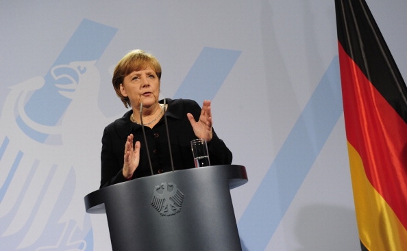 Cancelarul german, Angela Merkel. (JOHN MACDOUGALL/AFP/Getty Images)