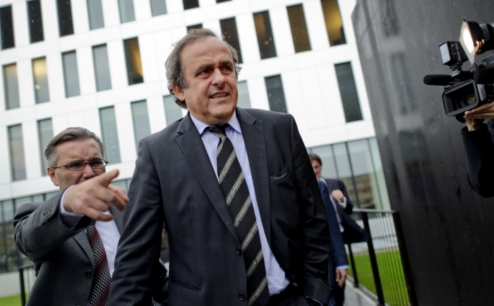 Preşedintele Uniunii Europene de Fotbal (UEFA), francezul Michel Platini.