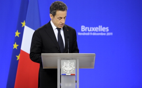 Preşedintele francez, Nicolas Sarkozy.