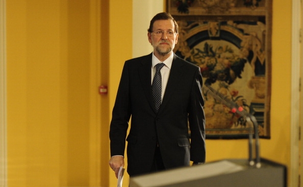 Premierul spaniol, Mariano Rajoy. (JAVIER SORIANO/AFP/Getty Images)