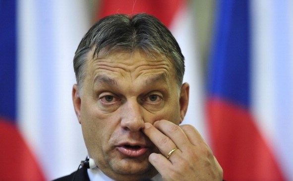 Premierul ungar,  Viktor Orban.