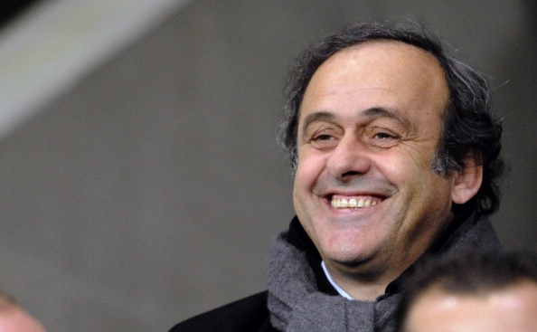 Preşedintele Uniunii Europene de Fotbal (UEFA), Michel Platini.