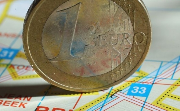 Moneda euro. (Sean Gallup / Getty Images)