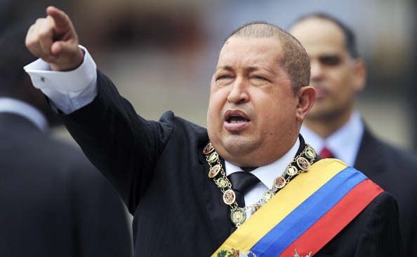 Preşedintele venzuelean, Hugo Chavez.