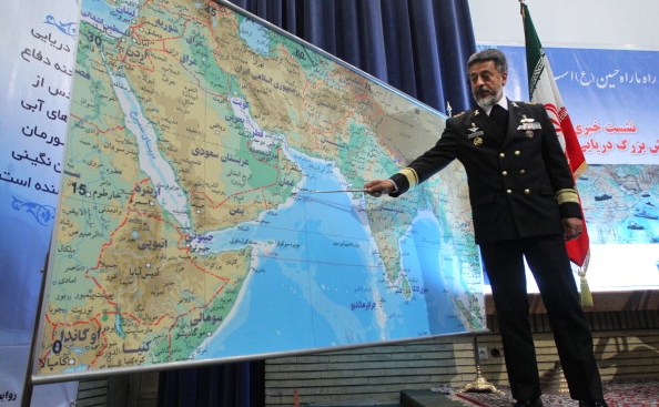 Comandantul marinei iraniene, Habibollah Sayari. (Getty Images)