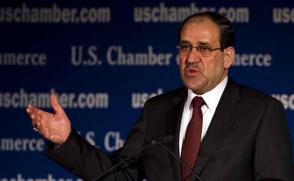 Premierul irakian, Nouri al-Maliki.