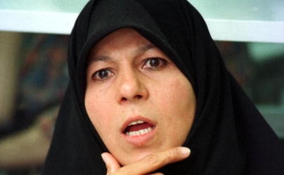 Fiica fostului preşedinte iranian Rafsanjani, Faezeh Hashemi(arhiva).
