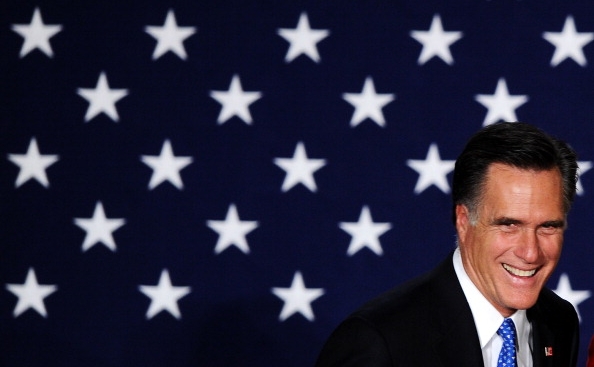 Candidatul la învestitura republicană Mitt Romney.