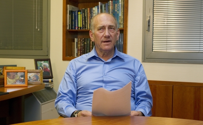 Fostul premier israelian Ehud Olmert.
