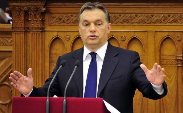 Premierul Ungariei, Viktor Orban. (ATTILA KISBENEDEK/AFP/Getty Images)