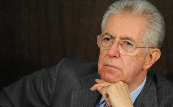 Premierul italian, Mario Monti.