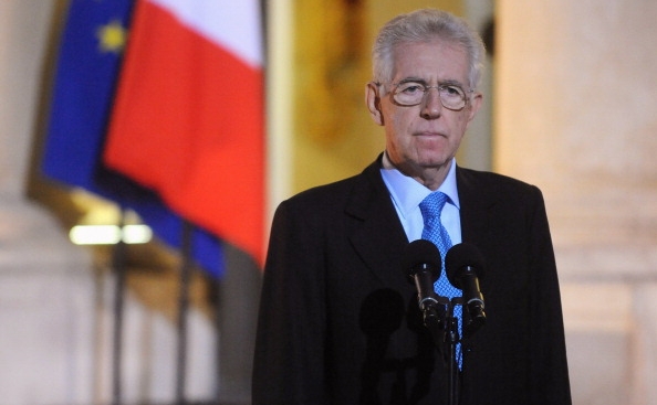 Premierul italian, Mario Monti. (Antoine Antoniol/Getty Images)