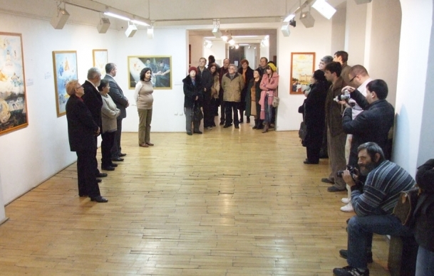 Vernisajul expoziţiei ”Adevăr, Compasiune, Toleranţă”, 12 ianuarie 2012, Lugoj.