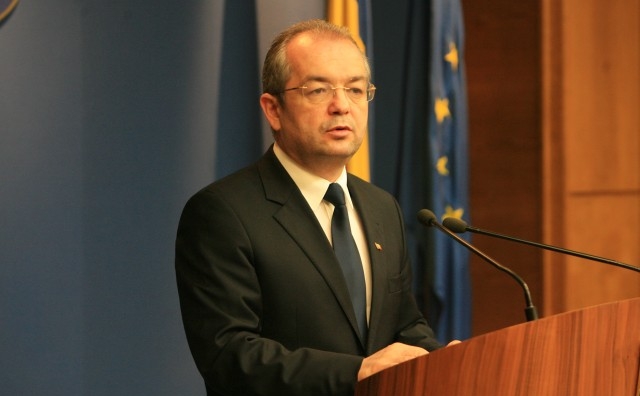 Premierul Emil Boc. (gov.ro)