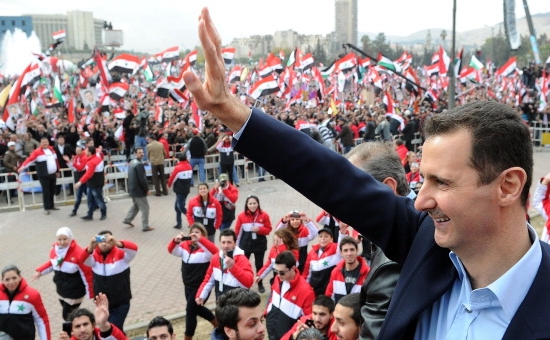 Preşedintel sirian, Bashar al-Assad.