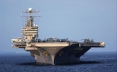 Portavionul american, USS Abraham Lincoln. (Getty Images)