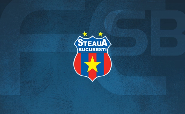 FC Steaua Bucureşti logo - wallpaper oficial.